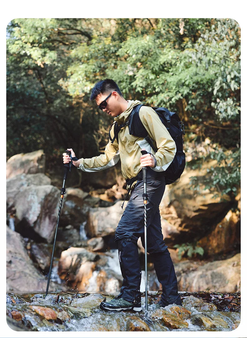 Climbing Sticks Ultralight Outdoor Folding Trekking Poles