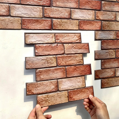 10Pcs 3D Wall Stickers PVC Self-adhesive Wallpapers