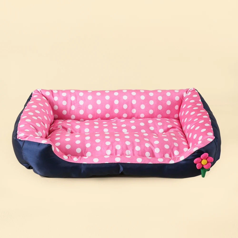 Soft Square Large Dog Sofa Elastic House Cushion