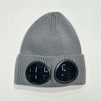 Warm Ski Mask Hats Caps Women Men Winter Windproof Glasses