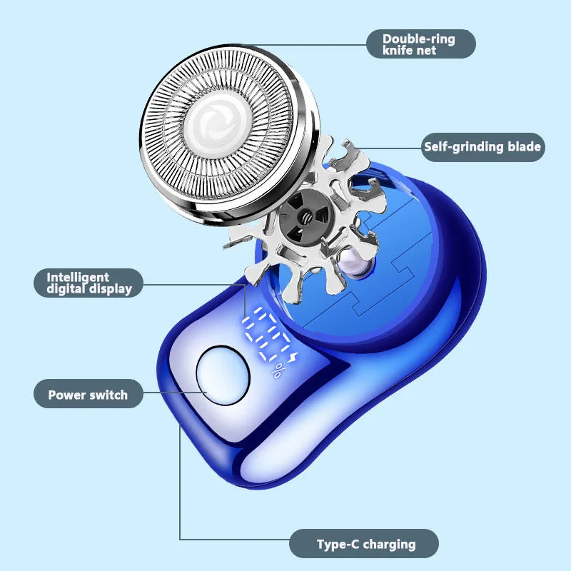 Mini Electric Shaver for Men Portable Beard Shavers