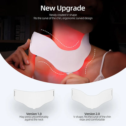 7 Colors Photon Face Neck LED Mask 3D Flexible Silicone