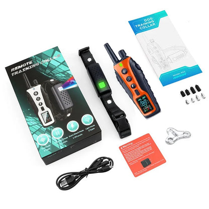Electric Dog Training Collar Remote Control With  Vibration Shock