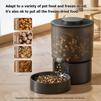 3L Smart Pet Feeder Tuya APP 2.4G WIFI Remote Control