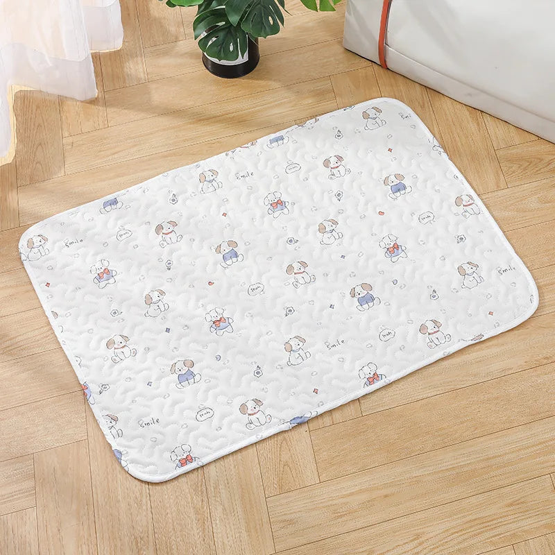 Summer Mat Pet Cooling Ice Blanket Mat Skin Friendly