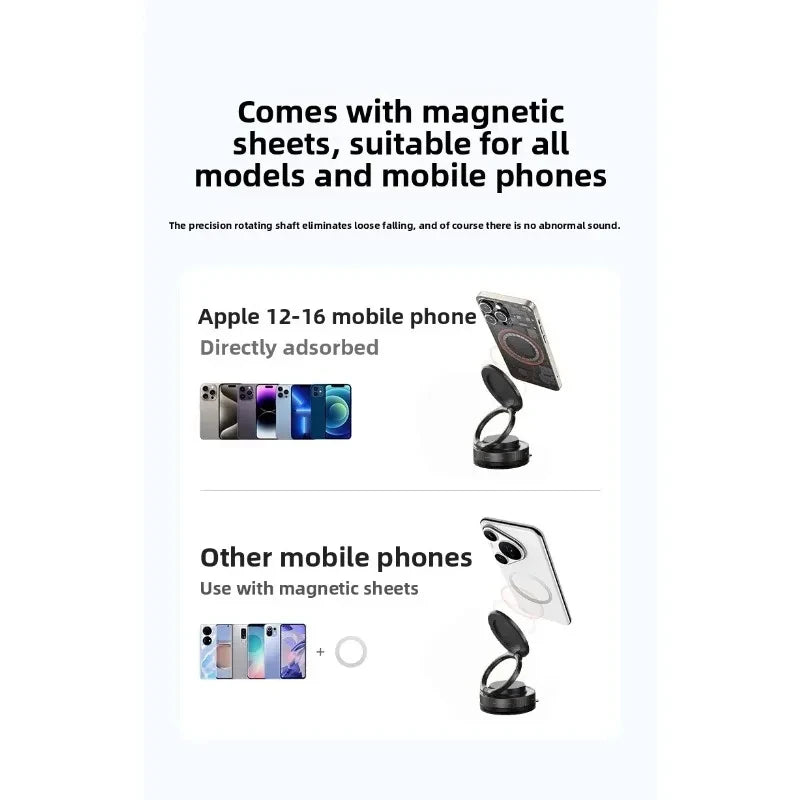 T30 Vacuum Magnetic Phone Holder Stand, for Magsafe Suction