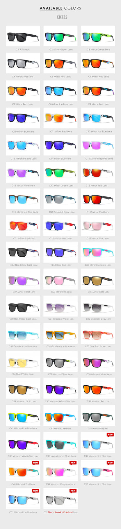 High Quality Original Brand Design Polarized Sunglasses