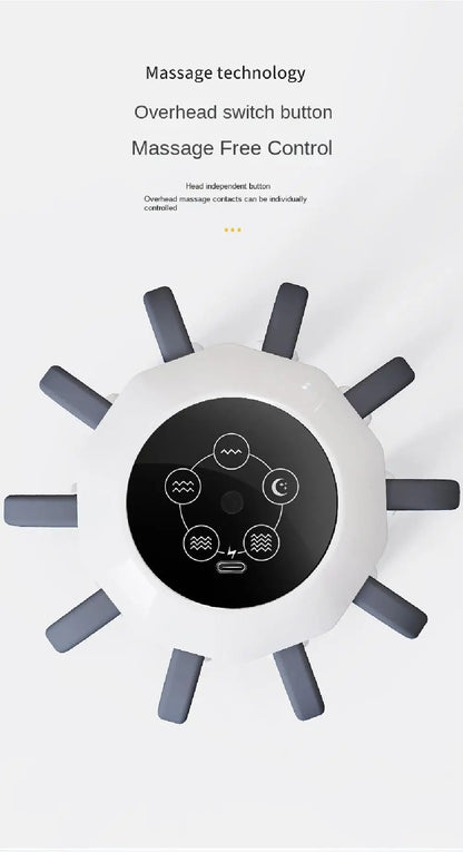 Octopus Claw Eight Claw Massager USB Charging Therapeutic