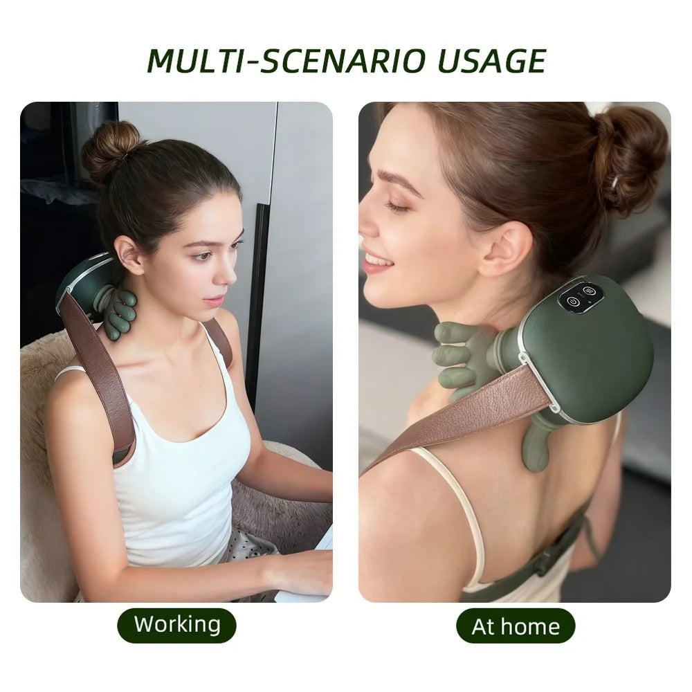 Bionic Neck Shoulder Massager N7 Kneading Massager Shawl
