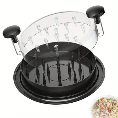 Upgraded Chicken Shredder with Transparent Cover