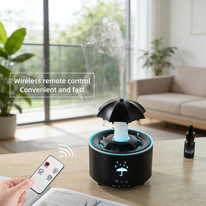 Ultra Quiet Raindrop Humidifier Aromatherapy Diffuser