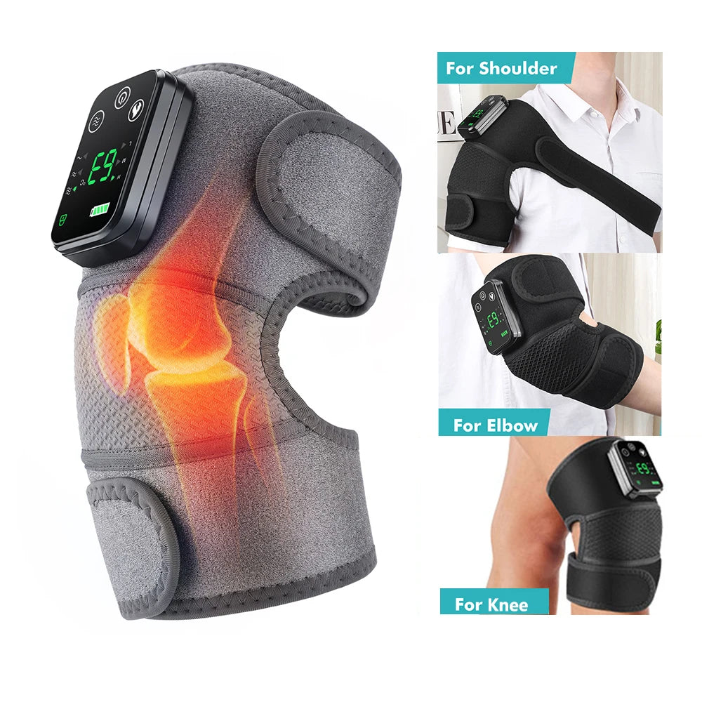 3-in-1 Heated Vibration Knee Massager