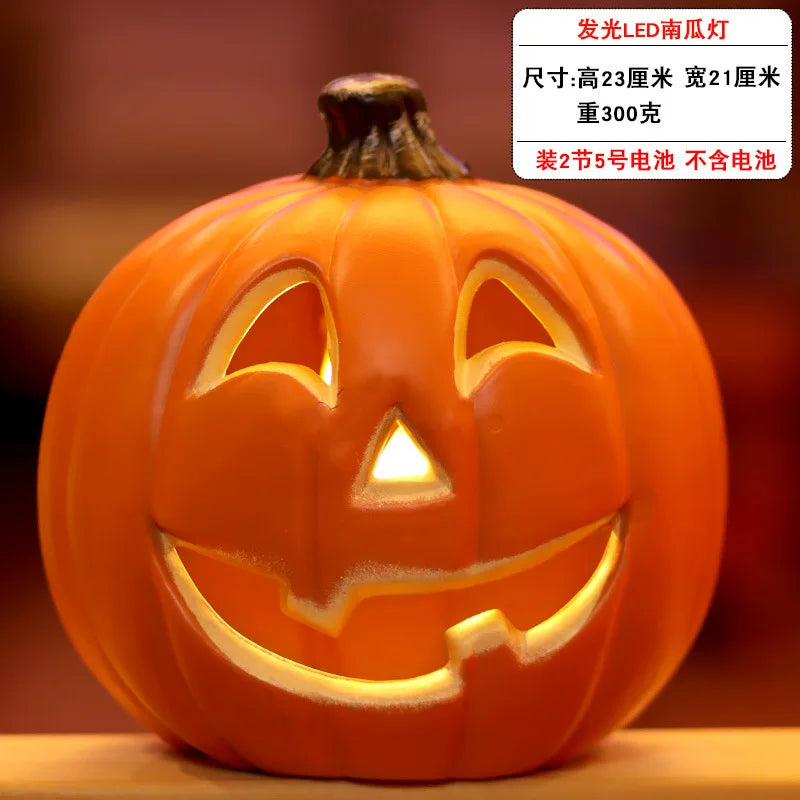 1Pc Decorative Pumpkin Halloween Props Lantern
