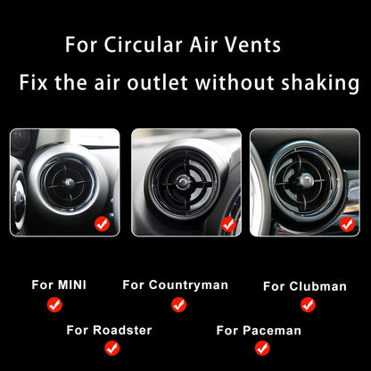 Car Air Vent Outlet Phone Holder For Mini One Cooper