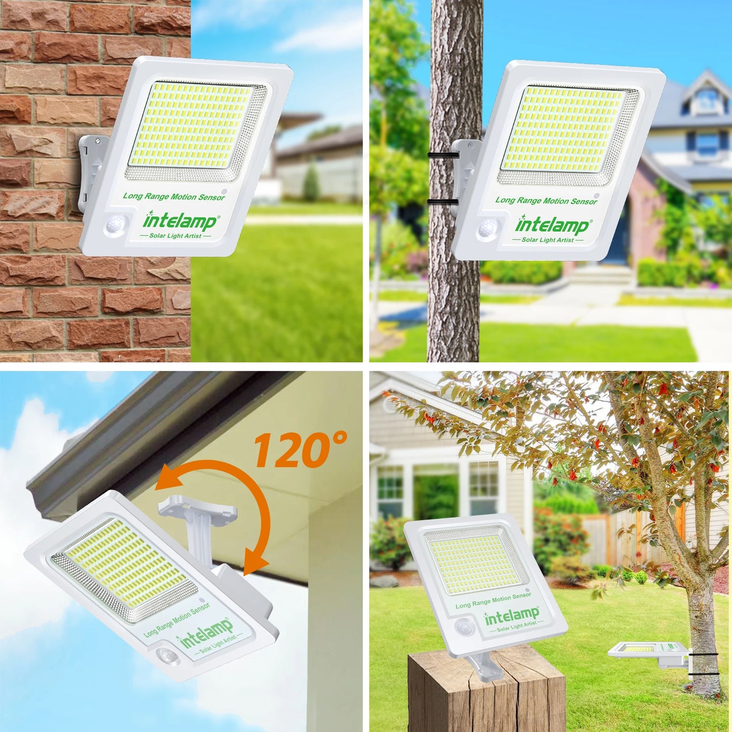 Solar Light for Outdoor Solar Lamp Sunlight Motion Sensor