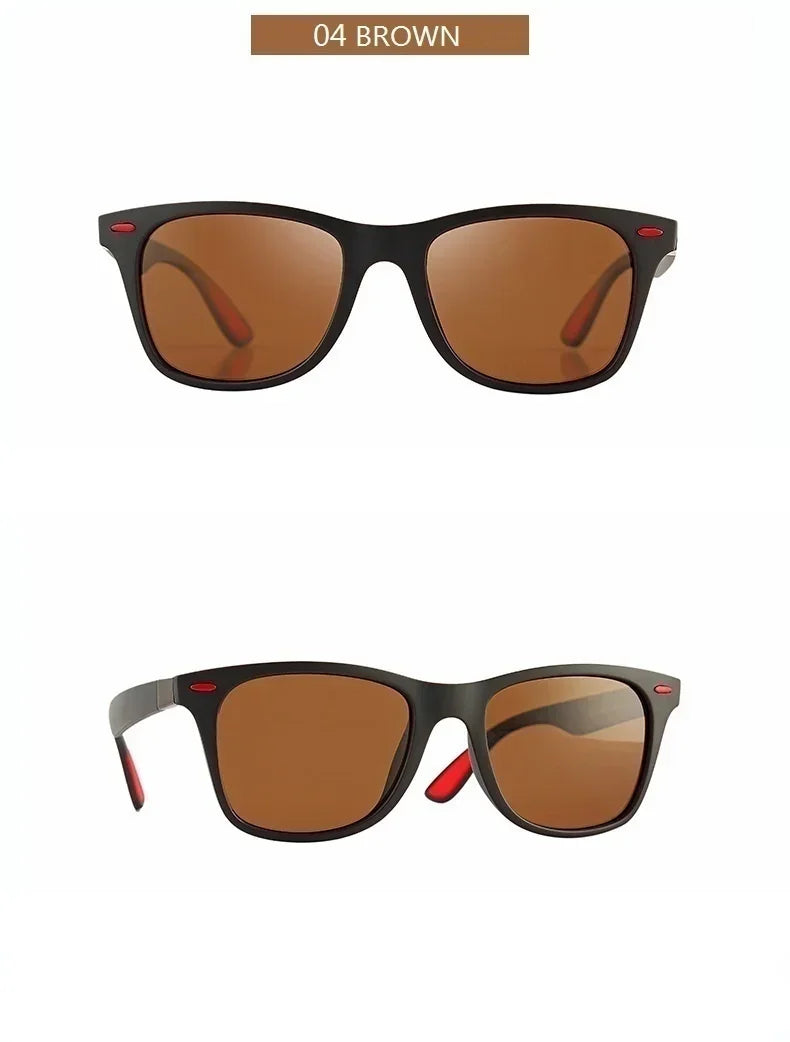 Fashion Vintage Square Polarized Sunglasses Classic