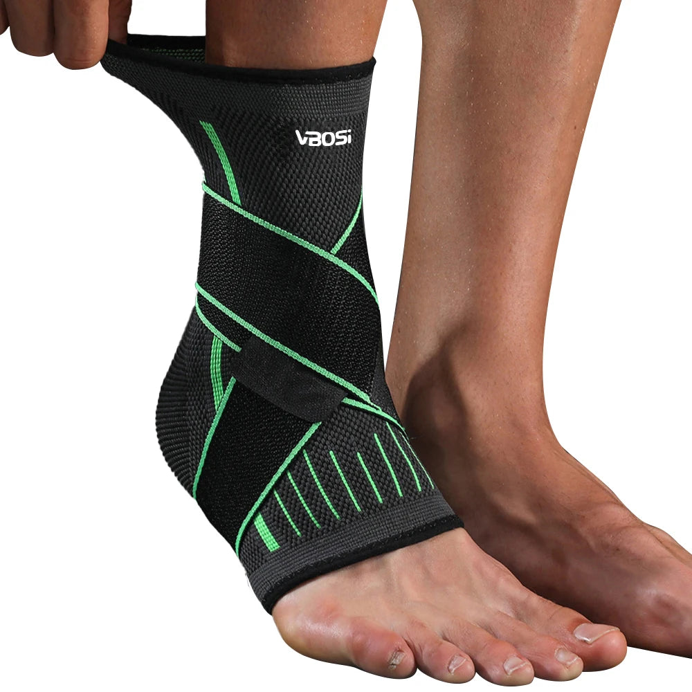 Adjustable Elastic Ankle Brace Compression Foot Support