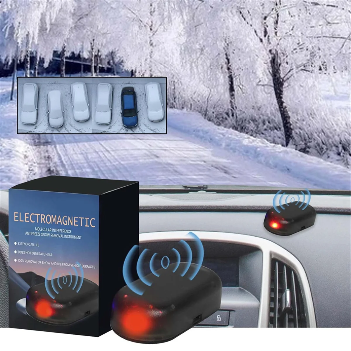 Electric Snow Ice Scraper USB Rechargeable Car Snow Removal