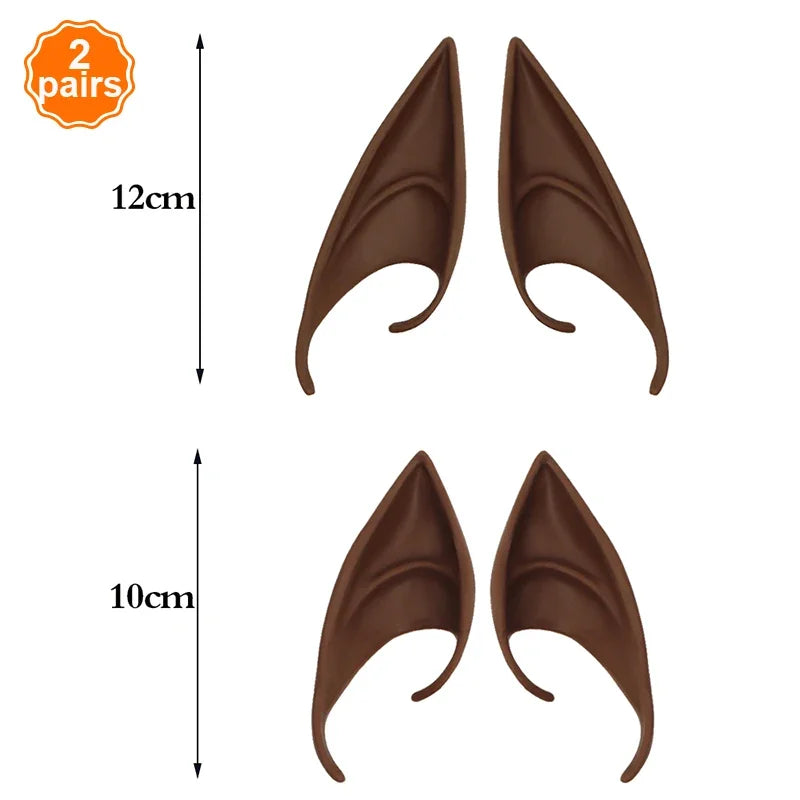 Latex Elf False Ears Fairy Angel Butterfly Ears