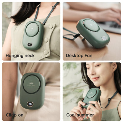 Portable Hanging Neck Fan Mini Fans with Adjustable Lanyard