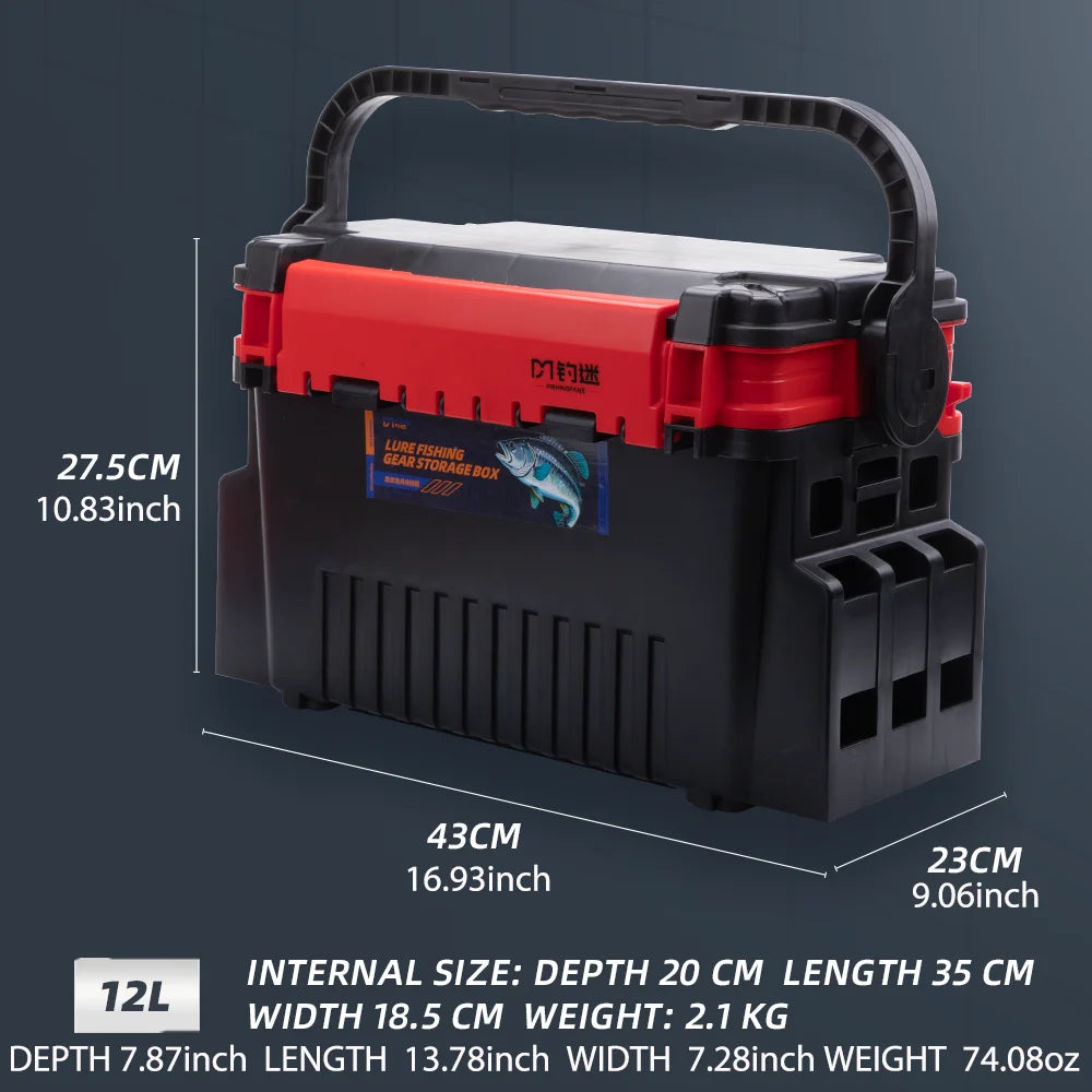 Fishingfans Fishing Box Organizer Multi-function Lure