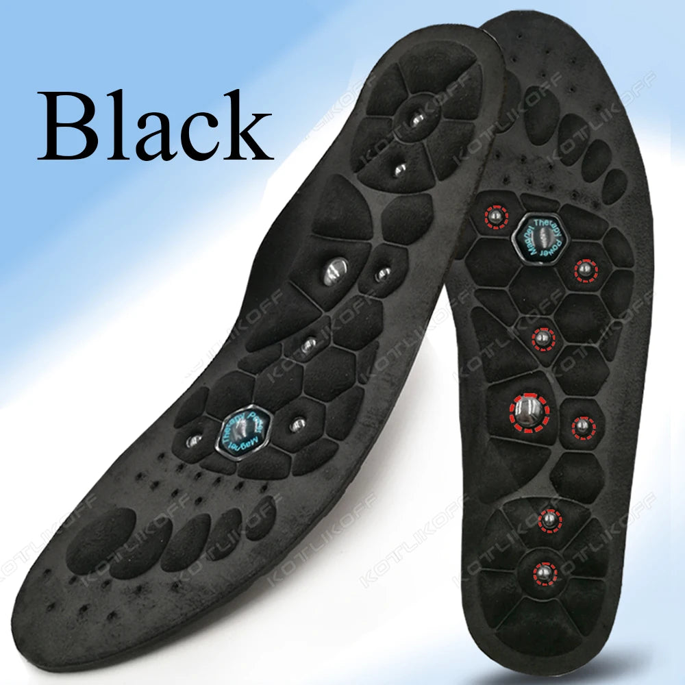 Medical Magnetic Therapy Sports Insoles Massage Foot