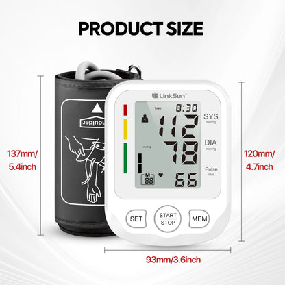 Blood Pressure Monitor Tensiometer Digital BP Measuring