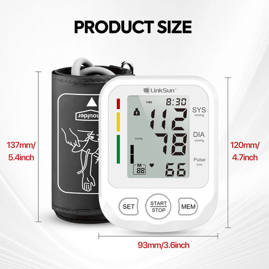 Blood Pressure Monitor Tensiometer Digital BP Measuring