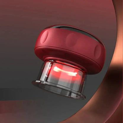 Intelligent vacuum cupping massager