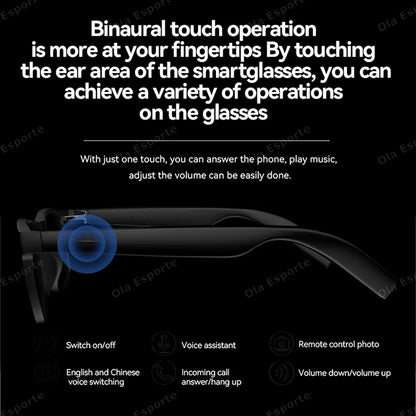 Lenovo AI Smart Wireless Glasses Bluetooth Sunglasses
