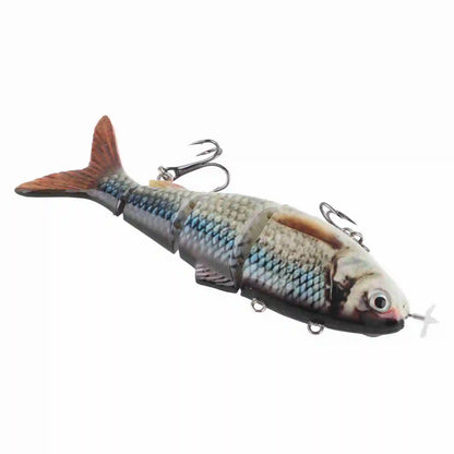 Robotic Swimming Lure Multi Jointed Rechargeable Electric Fishing Lure