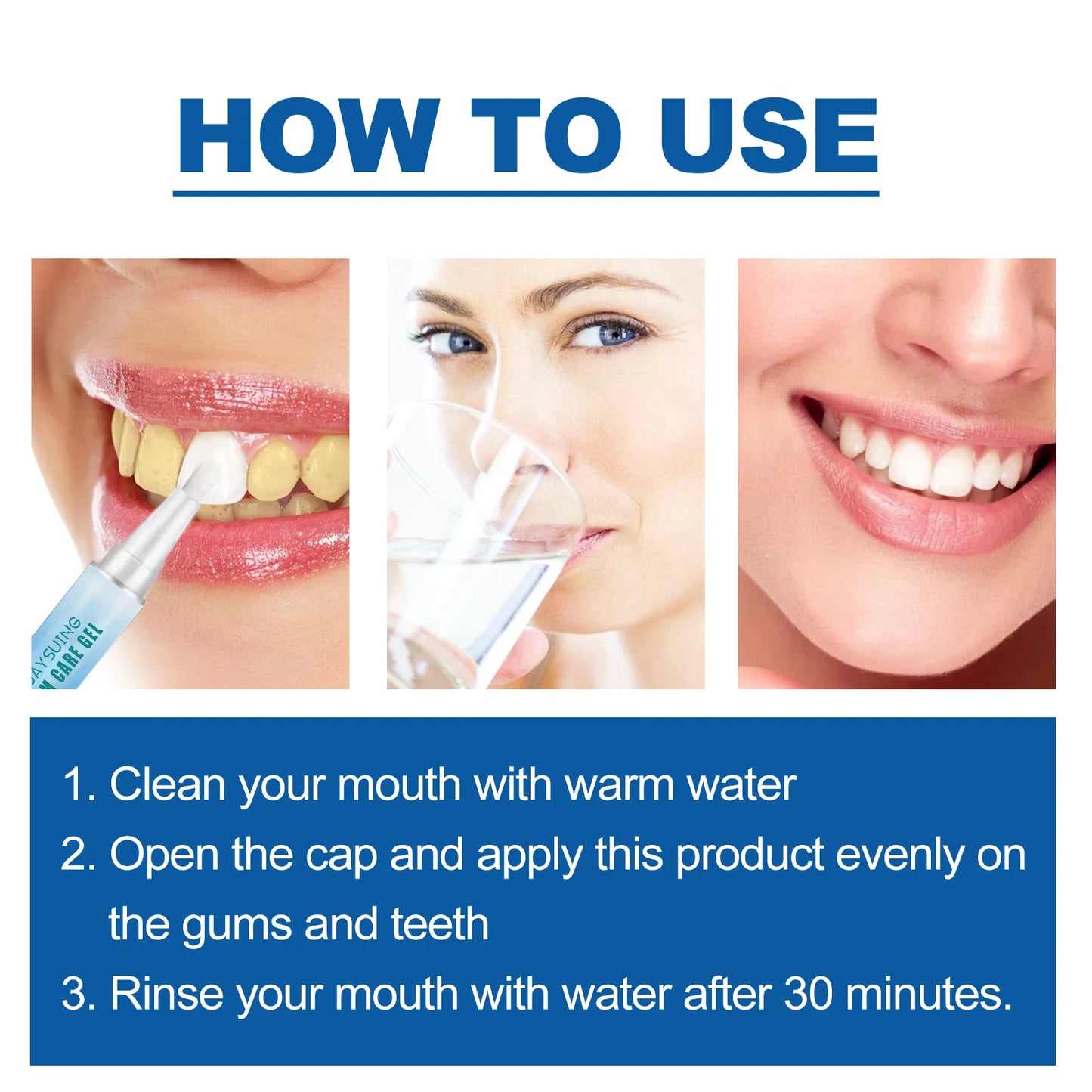 Dazzling White Teeth Whitening Pen Tooth Gel