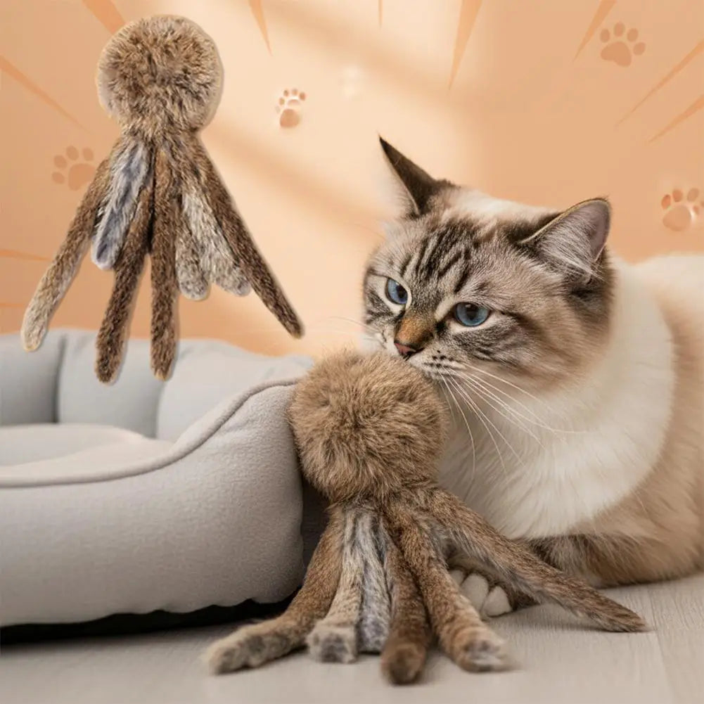 Artificial Rabbit Fur Cat Toys Hunting Ability Training Toy