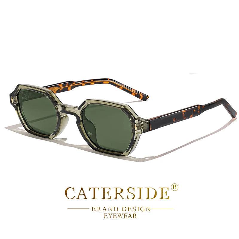 Punk Polygonal Men Sunglasses Personalized Design Square