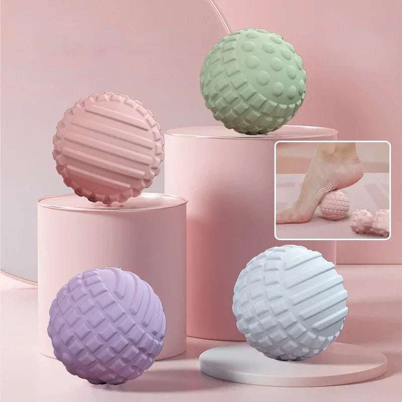 Yoga Foot Massage Ball Deep Acupressure Muscle Relaxation