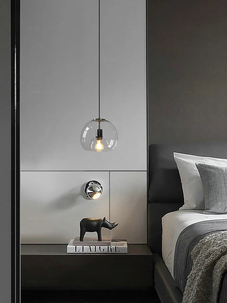 Modern Retro Glass Dining Room Bedroom Living Room
