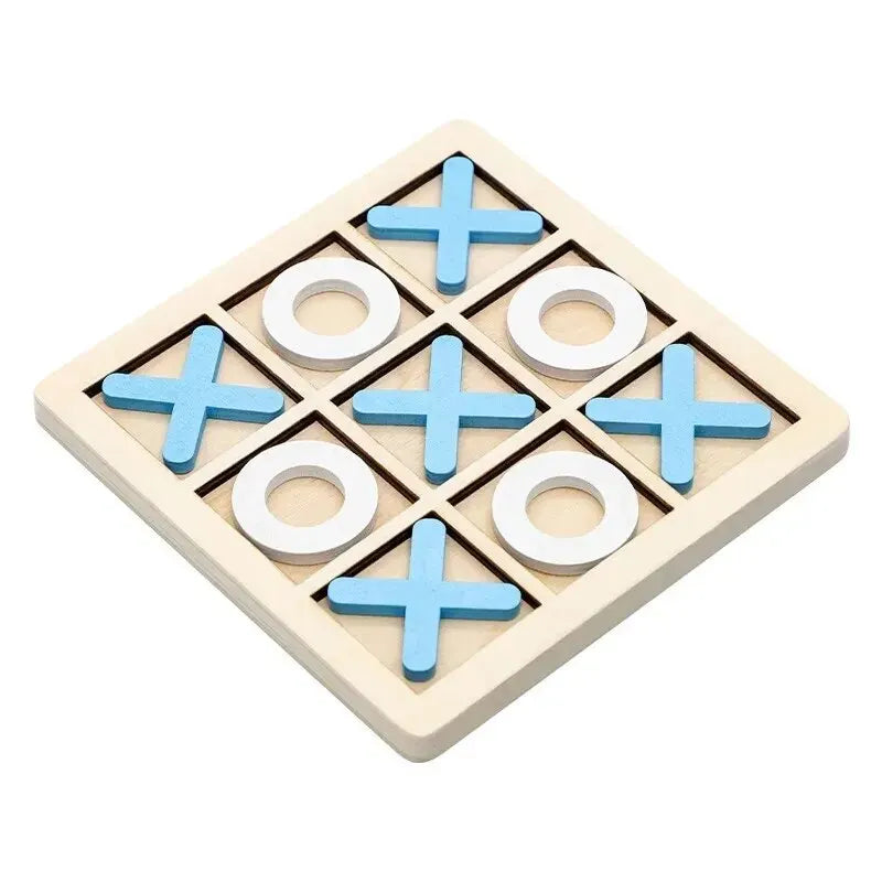 Montessori Play Game Wooden Toy Mini Chess Interaction Puzzle