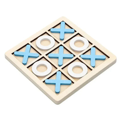 Montessori Play Game Wooden Toy Mini Chess Interaction Puzzle