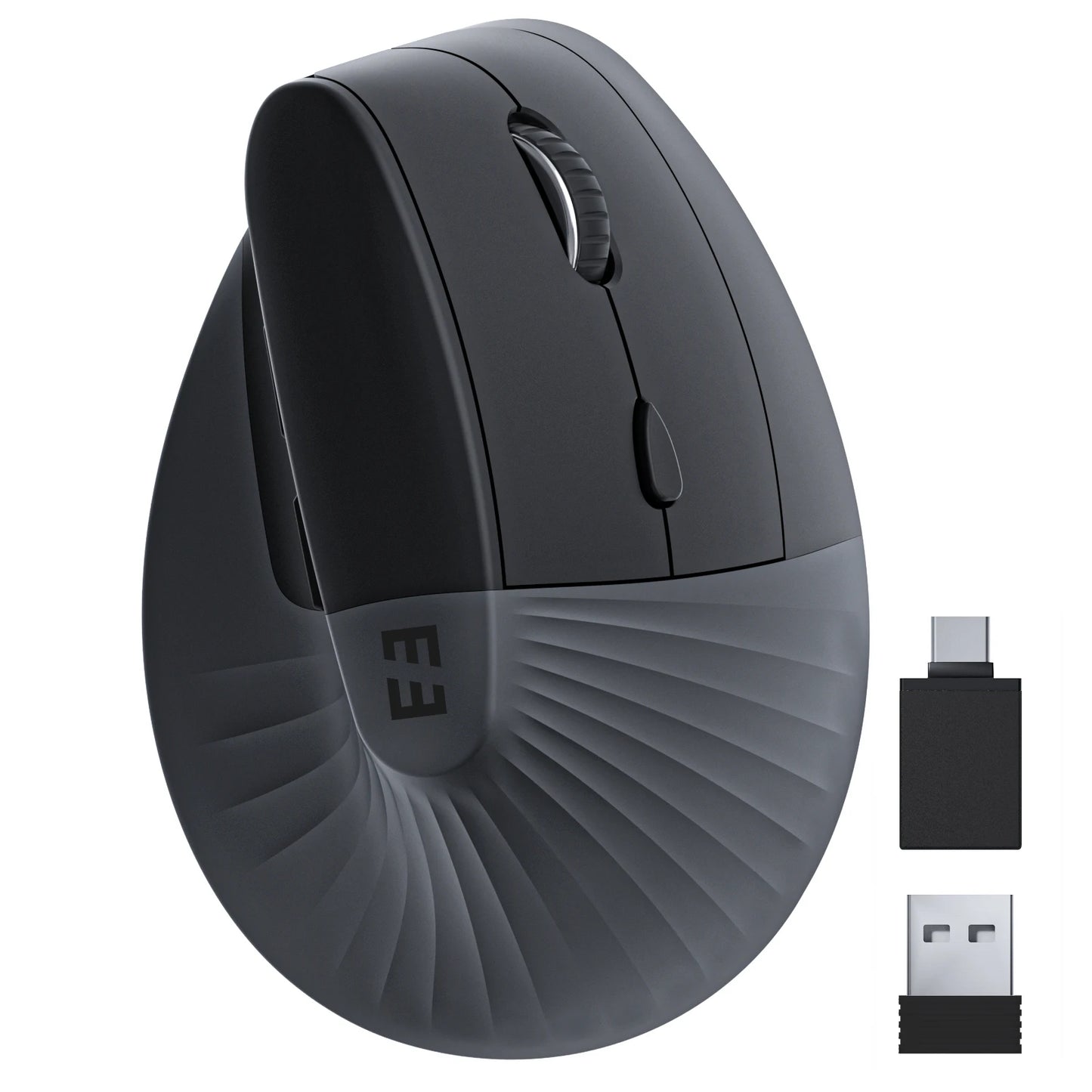 Vertical Wireless Type C Rechargeable Ergonomic Mice