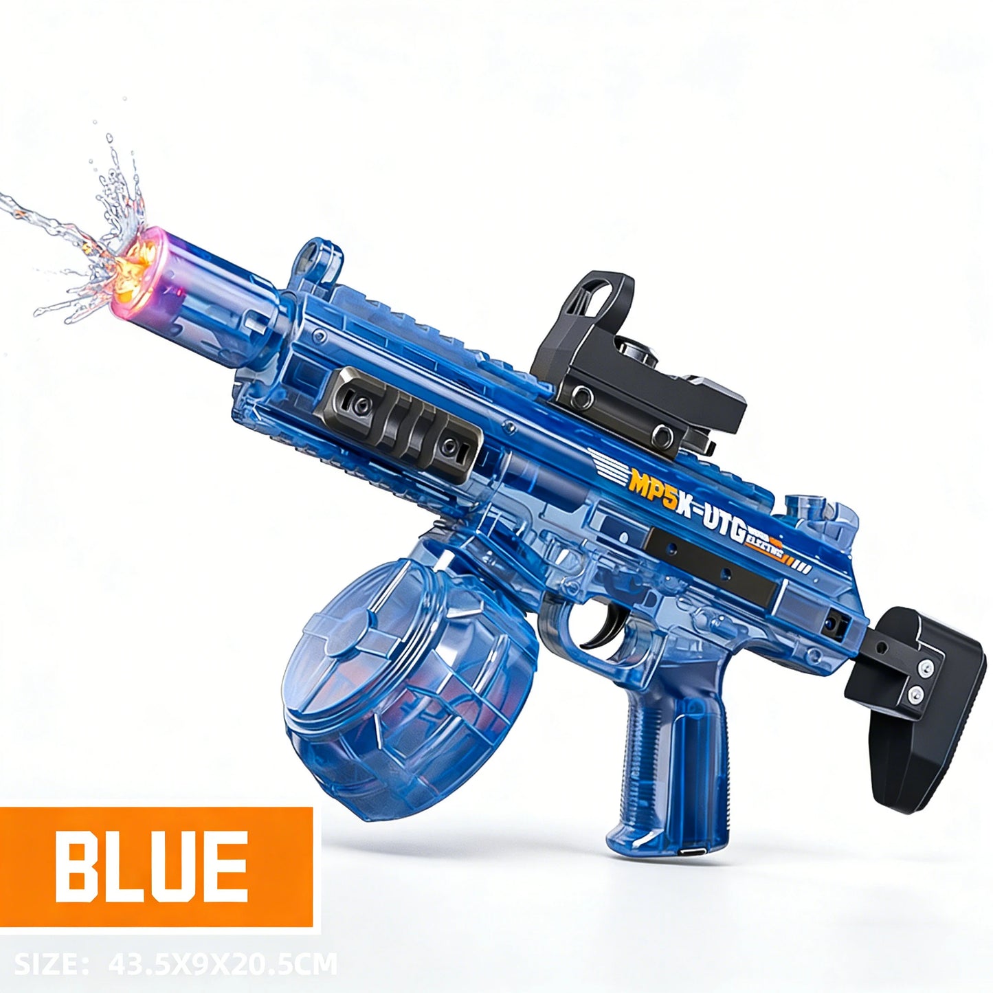 Simulated Firing and Recoil Electric Water Gun Toys Children