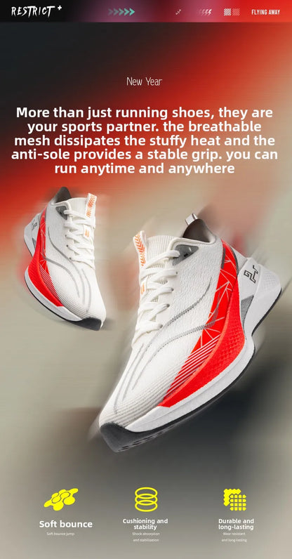 New 9ro Carbon Fiber Plate Running Sneakers Lightweight