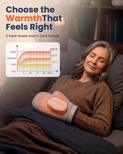 Hand Massager With Airbag Compression Finger Wrist Palm