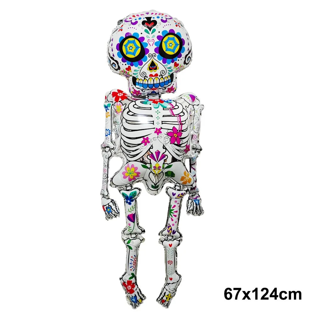 Halloween Inflatable Ghost Tree Balloons Pumpkins Mummy Miko