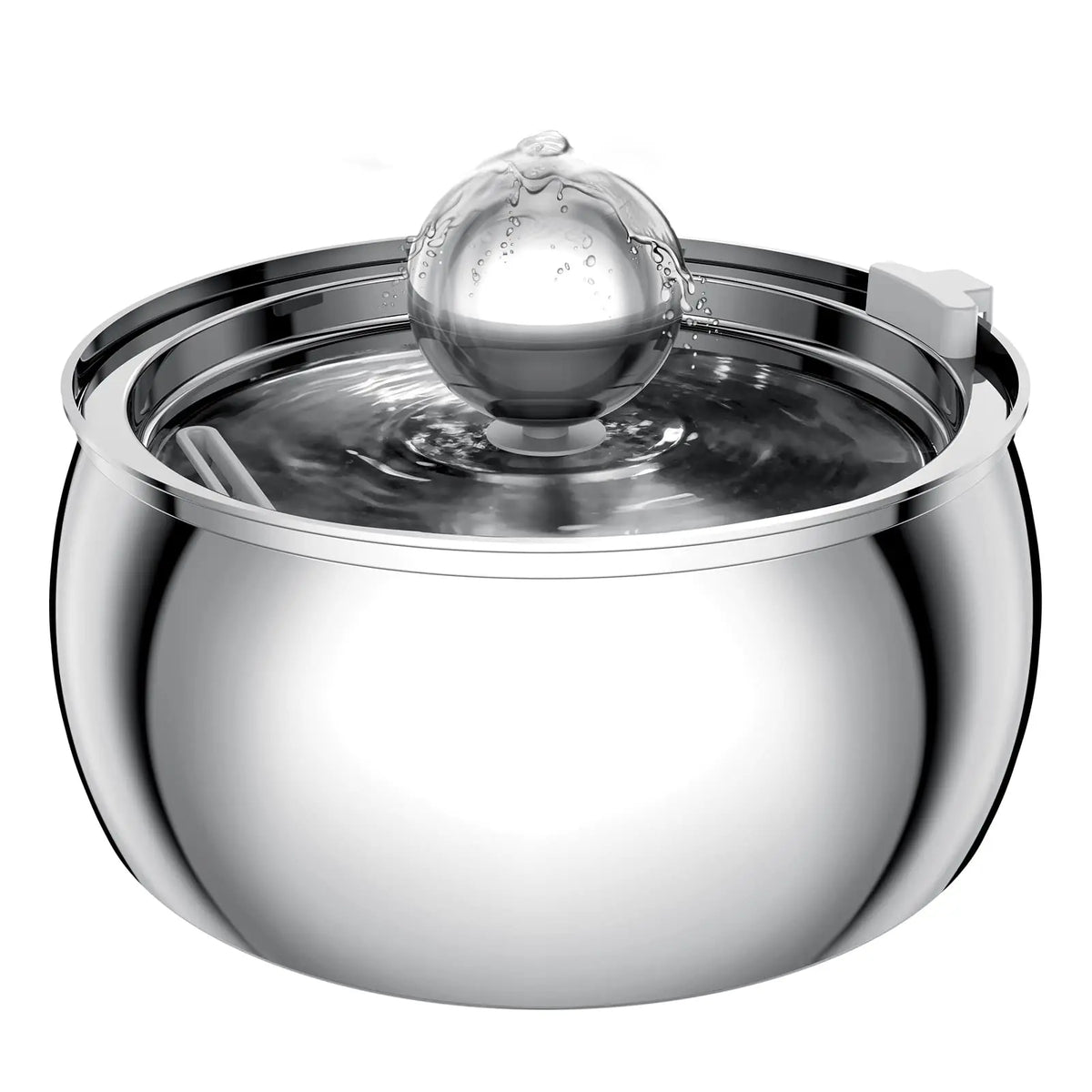 304 Stainless Steel Pet Water Fountain 4L/135 Oz with Faucet