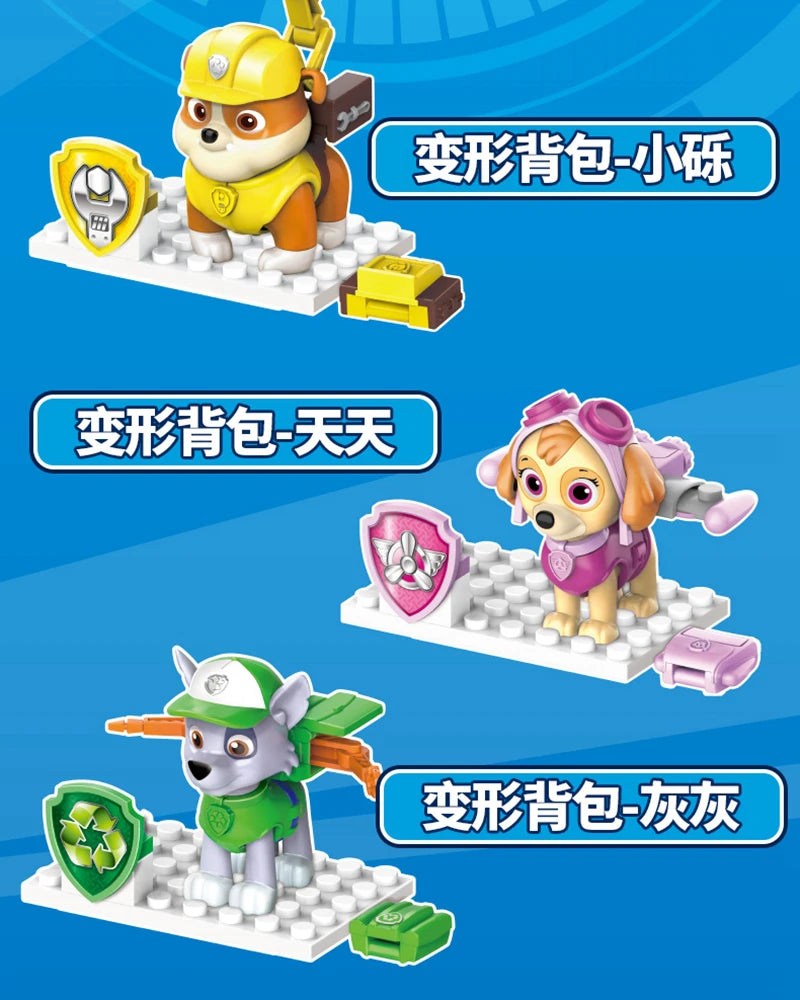 Paw Patrol Action Figure Anime Toy Chase Marshall