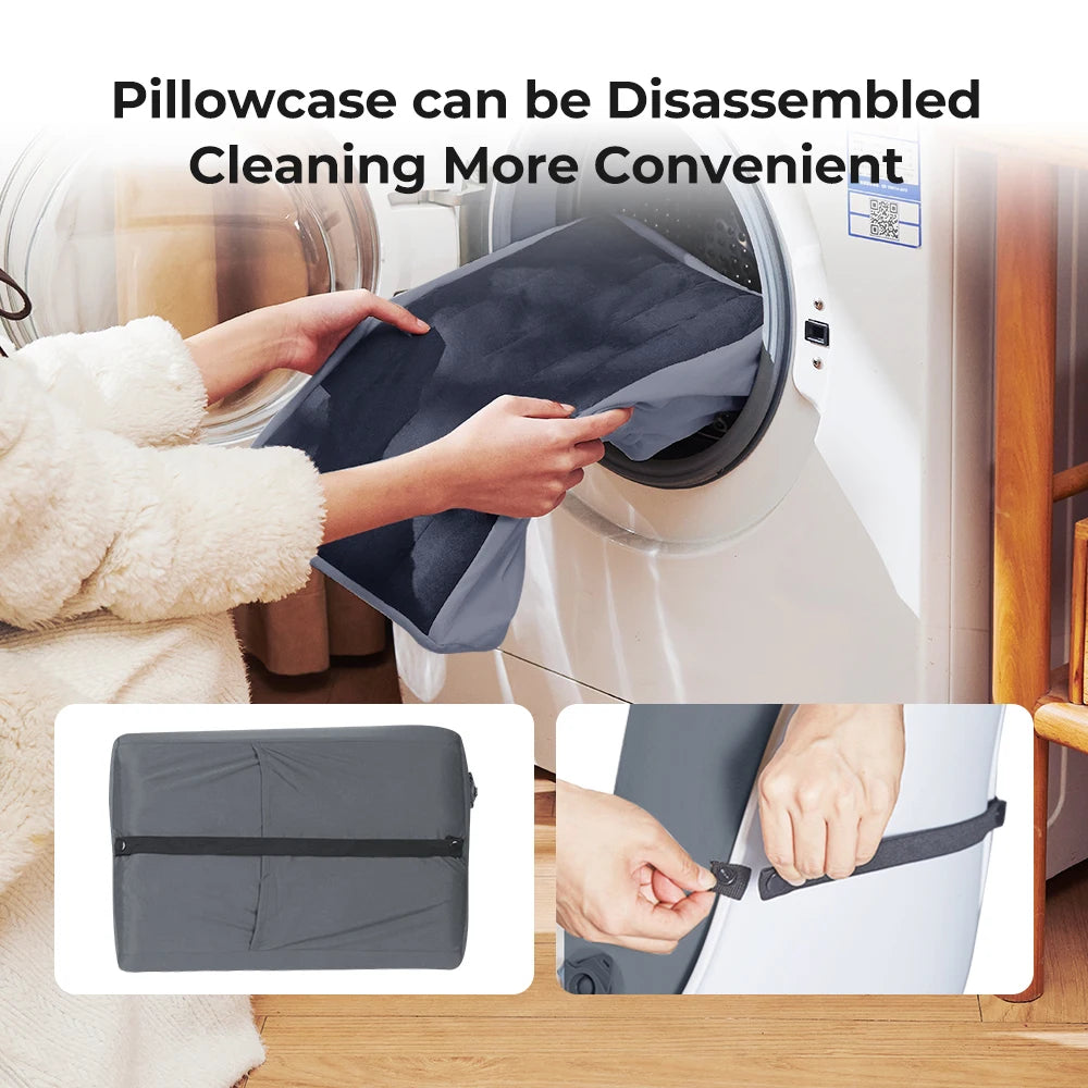Inflatable Camping Pillow, Ergonomic Pillow
