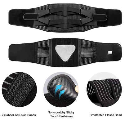 Back Brace for Lower Back Pain Lumbar Pad - Back Support Belt