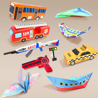 10/36/37 Sheets Origami Kit DIY Origami Paper Art Craft