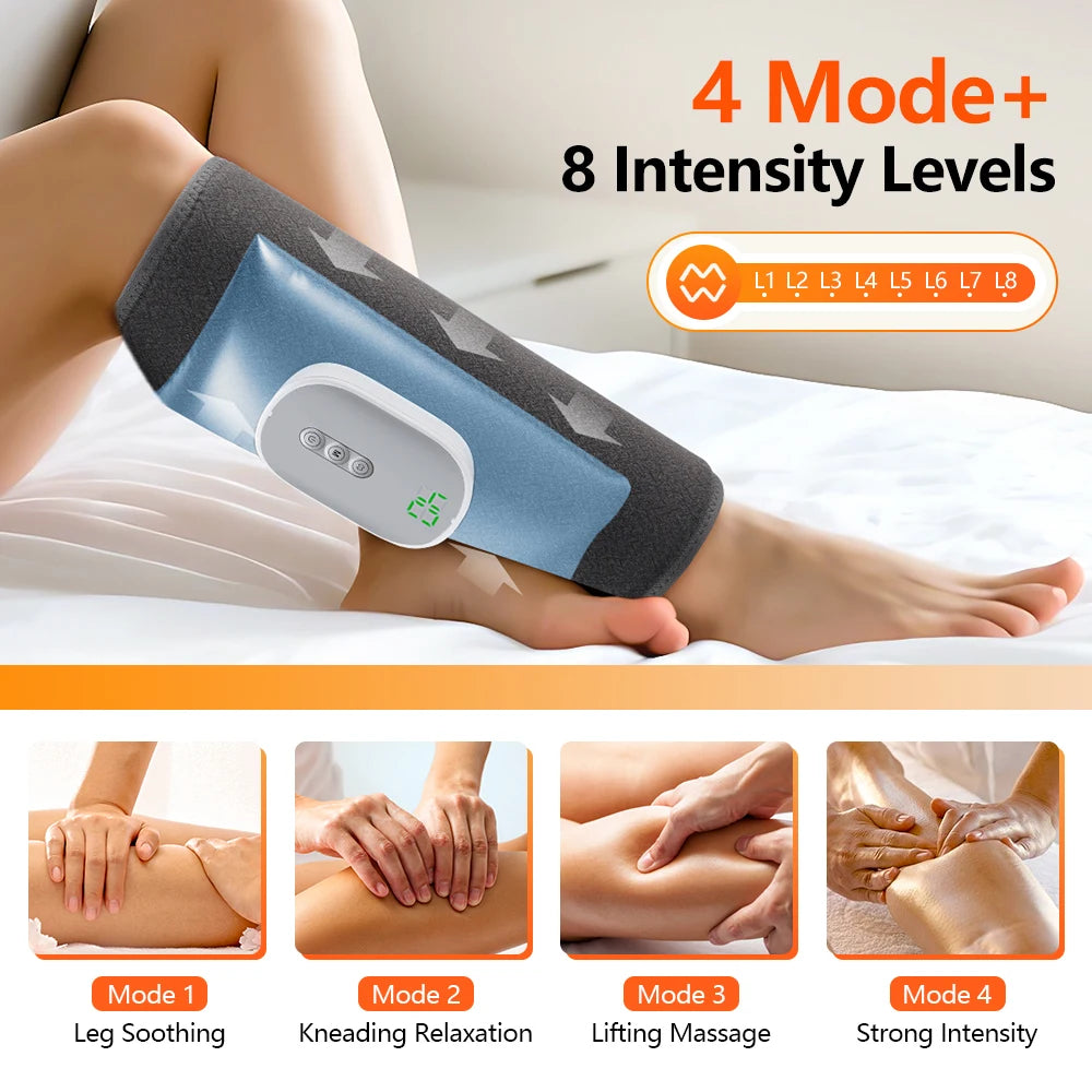 Eletric 360° Air Pressure Calf Massager Wireless Leg Massage