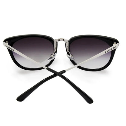 TAGION Fashion Unisex Cat Eye Plastic Frame Sunglasses